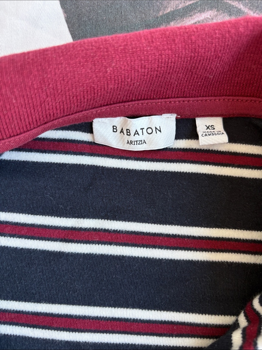 Aritzia Babaton InterLock Cotton Eton Longsleeve - Picture 3 of 9